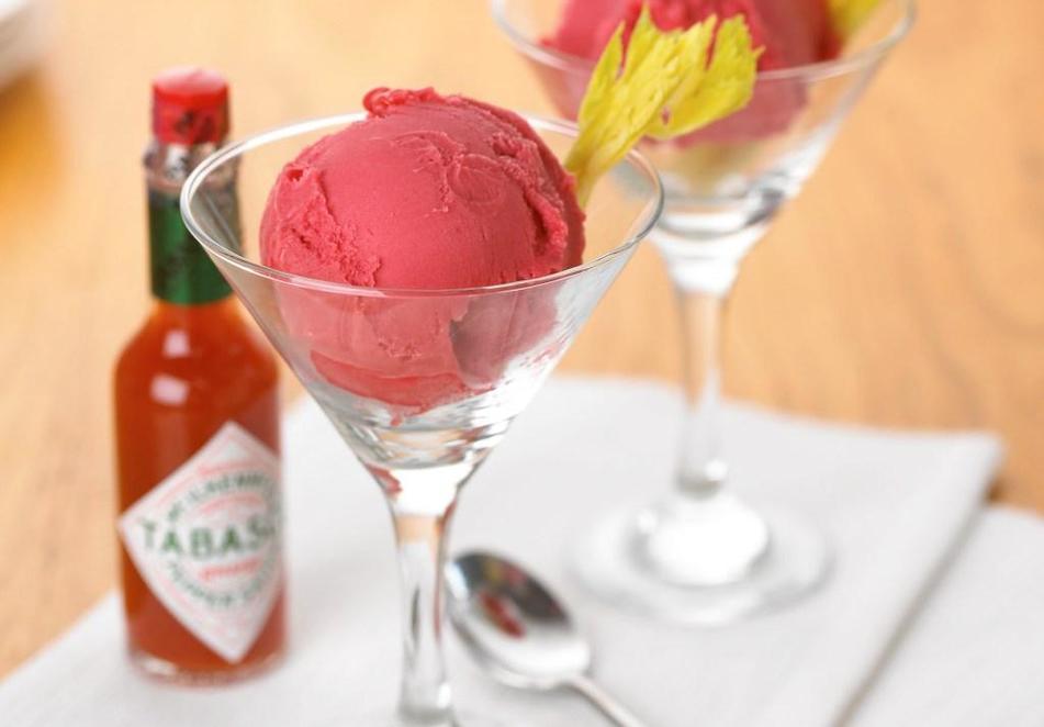 Bloody Mary Sorbet