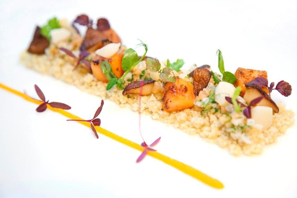 Exotischer CousCous mit Eierschwammerl Exotischer CousCous mit Eierschwammerl