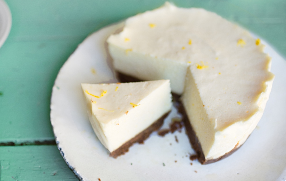 Cremiger Zitronen- Käsekuchen Cremiger Zitronen- Käsekuchen