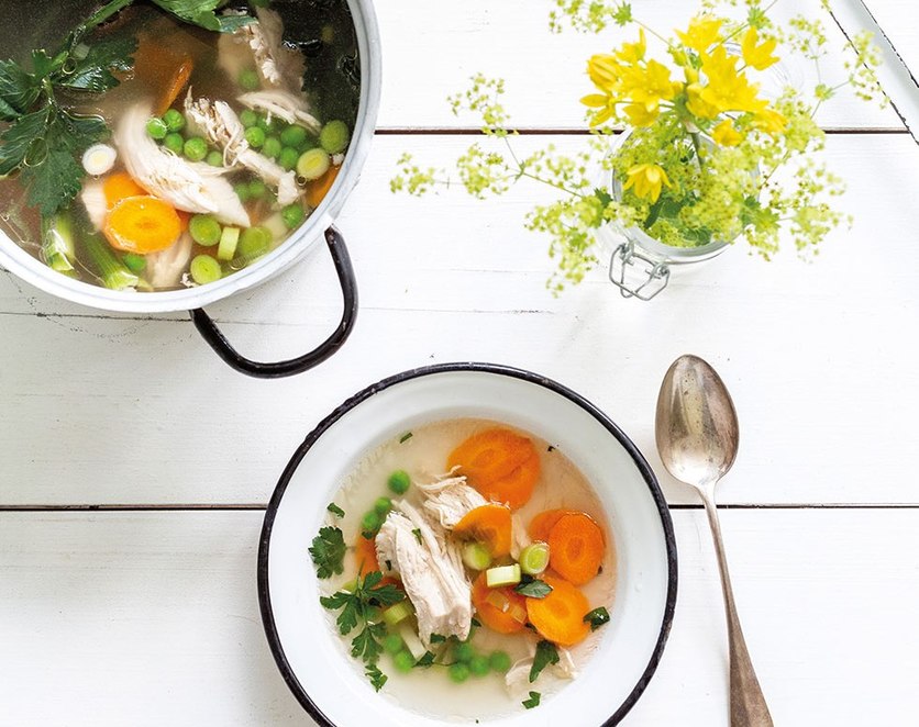 Hühnersuppe Hühnersuppe