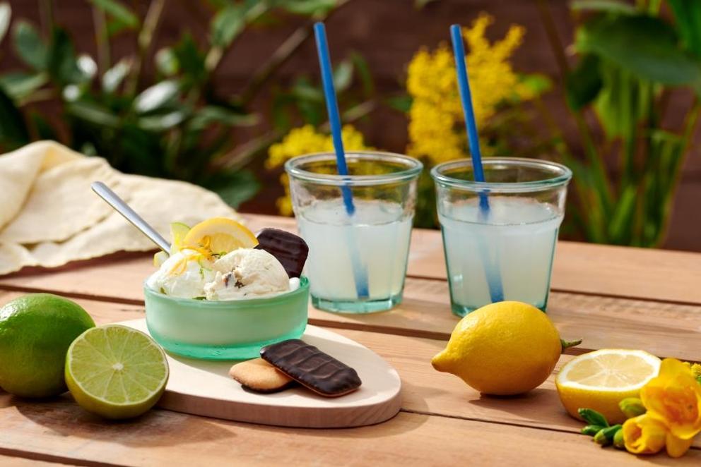 Lime Pie Eiscreme Lime Pie Eiscreme