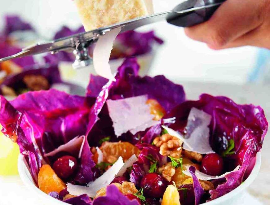 Radicchio Salat mit Mandarinen