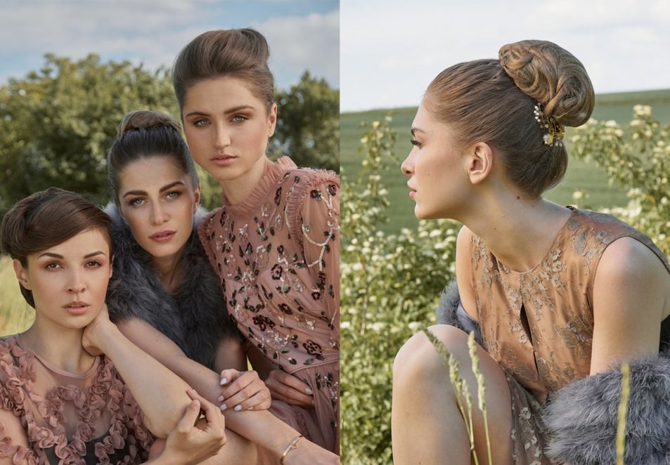 Frisurenstyling im Sommer Frisurenstyling im Sommer