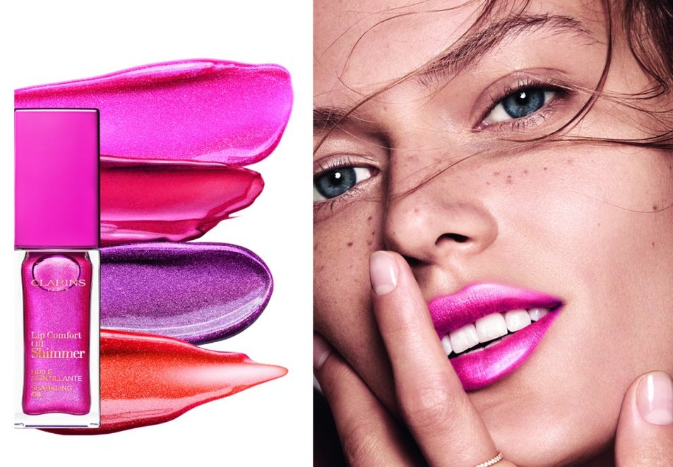 Clarins lip oil