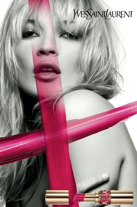 Kate Moss für Rouge Volupte Yves Saint Laurent Kate Moss für Rouge Volupte Yves Saint Laurent