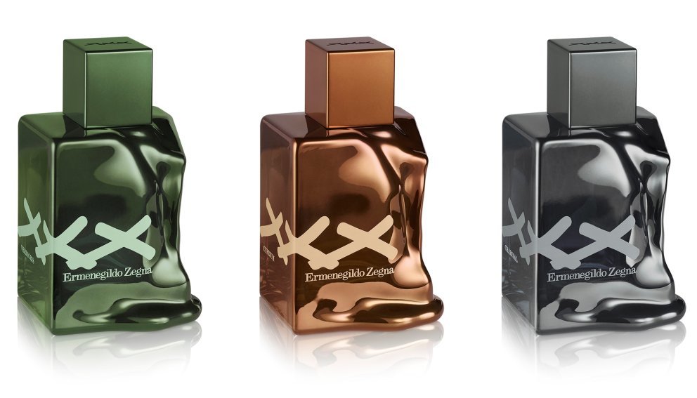 Zegna XXX - Flakons wie aus fliessendem Glas Zegna XXX - Flakons wie aus fliessendem Glas