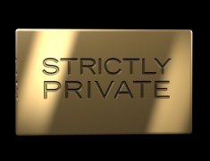 Strictly Private Strictly Private