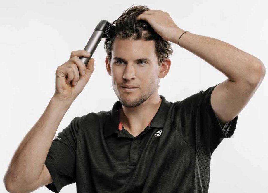 Dominic Thiem mit MicroTouch Trim