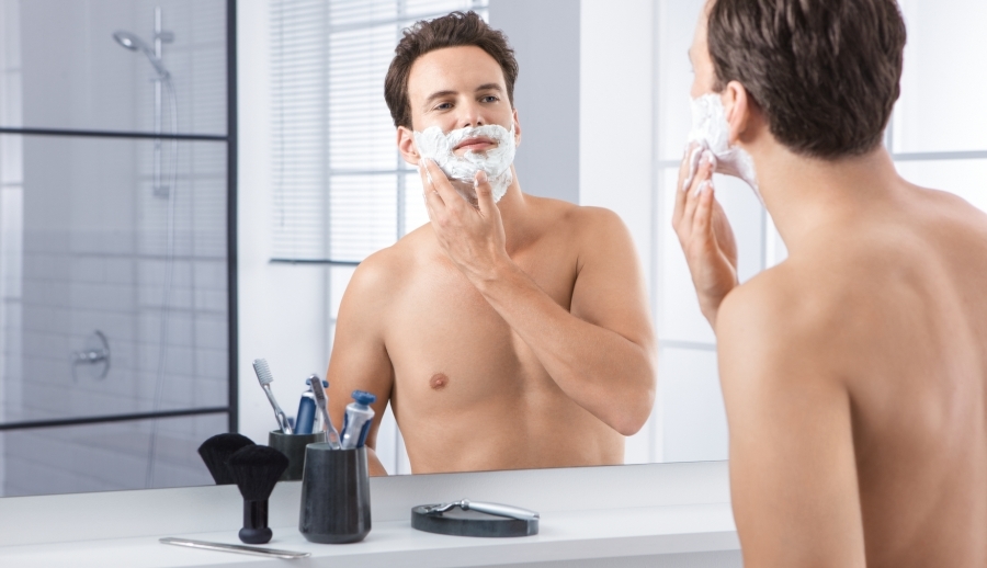 Manner Rasur Beauty At