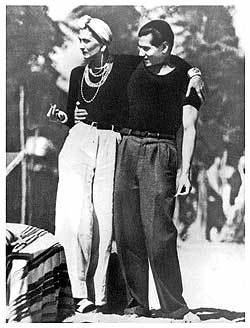 Mademoiselle Chanel mit Serge Lifar Mademoiselle Chanel mit Serge Lifar