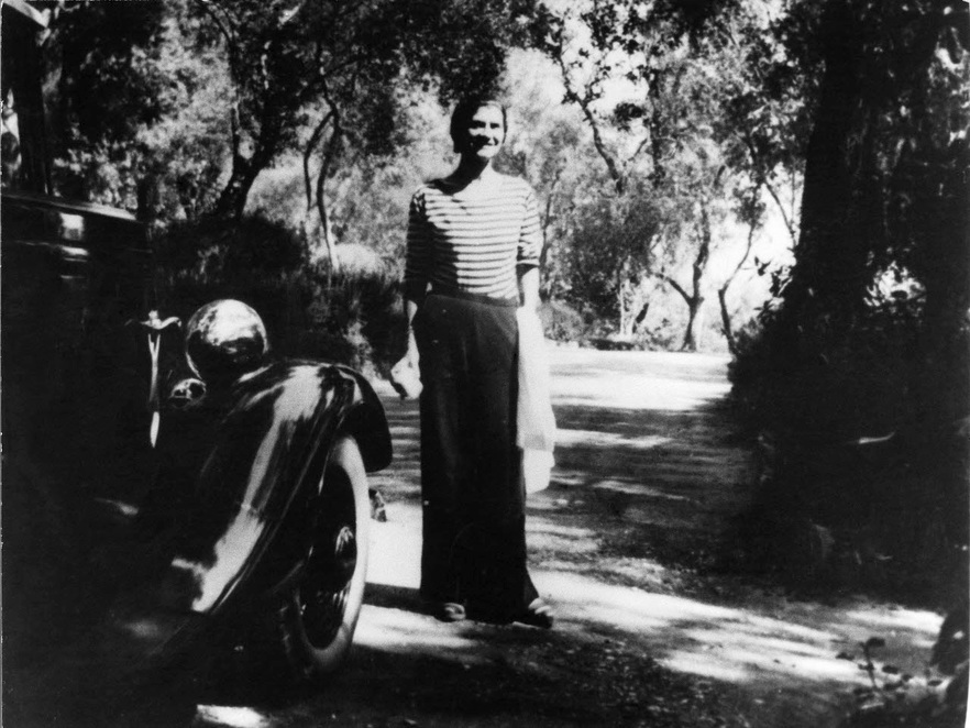 Coco Chanel in La Pausa etwa 1930 Coco Chanel in La Pausa etwa 1930