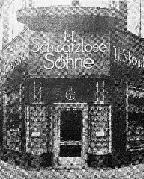 Das Stammhaus von F.J. Schwarzlose Söhne in Berlin