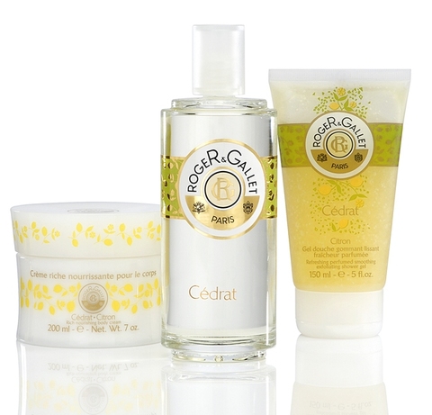 Cédrat Eau Fraiche Body Collection