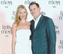 Kate Moss und Bernd Beetz, Coty Inc.