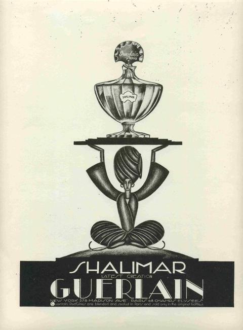Shalimar - Anzeige von 1926 Shalimar - Anzeige von 1926