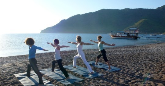 Yoga am Strand Yoga am Strand