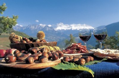Kastaniengenuß im Hotel Taubers Unterwirt Kastaniengenuß im Hotel Taubers Unterwirt