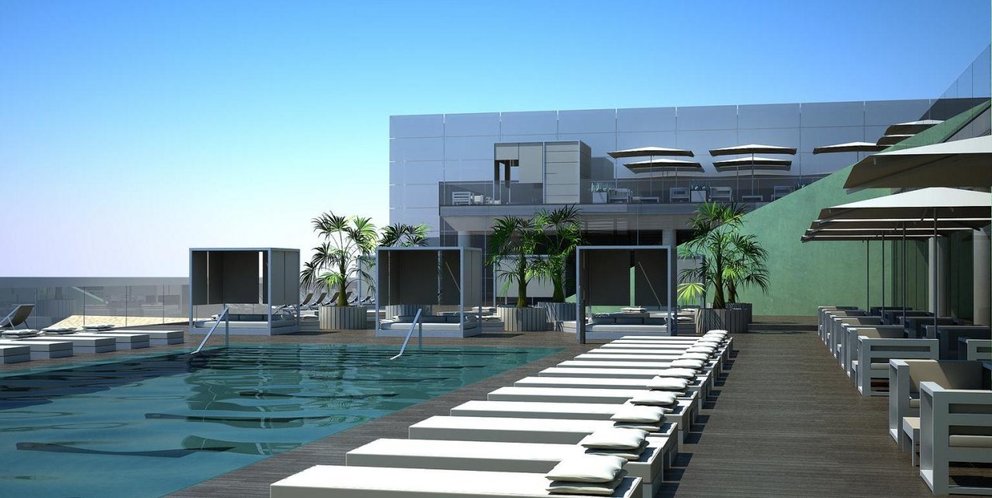 W Hotel Barcelona Pool W Hotel Barcelona Pool