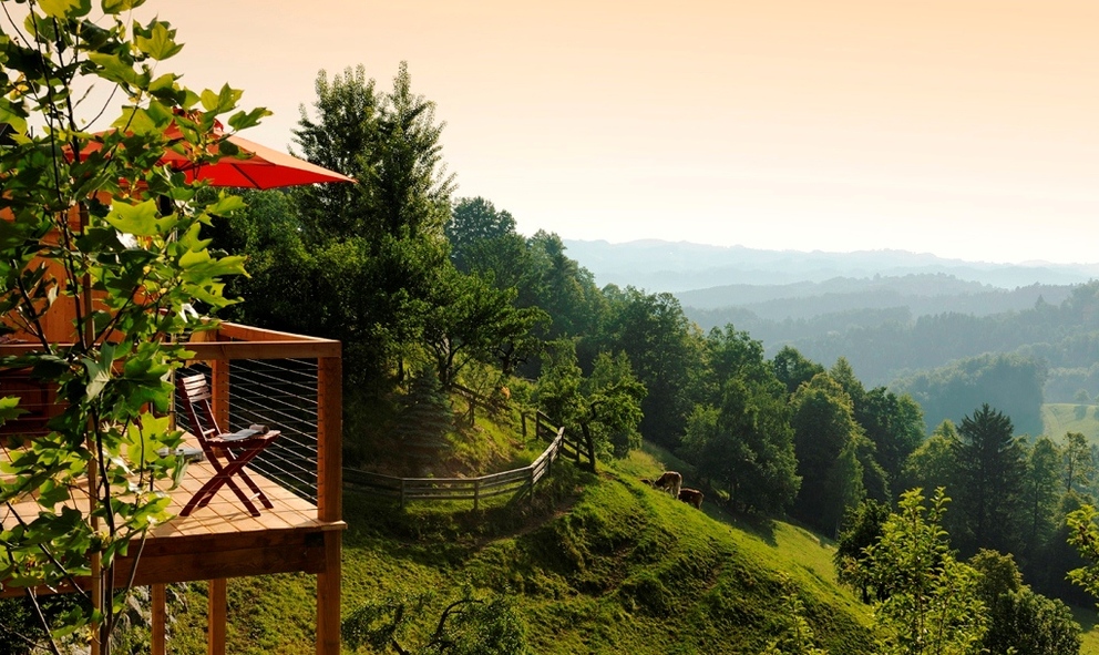 Ausblick vom Weinstöckl Tunauberg