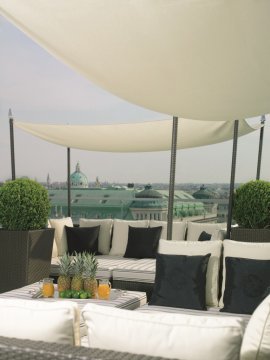 Hotel Sacher - Dachterrasse Hotel Sacher - Dachterrasse