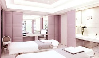 Behandlungsraum des Dior Institut im Hotel Plaza Athenee Behandlungsraum des Dior Institut im Hotel Plaza Athenee