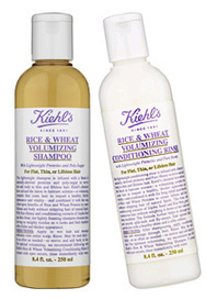 Kiehl's Rice & Wheat Volumizing Shampoo and Conditioner Kiehl's Rice & Wheat Volumizing Shampoo and Conditioner