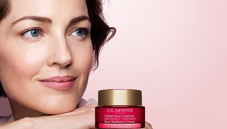 Clarins Creme Rose Lumiere