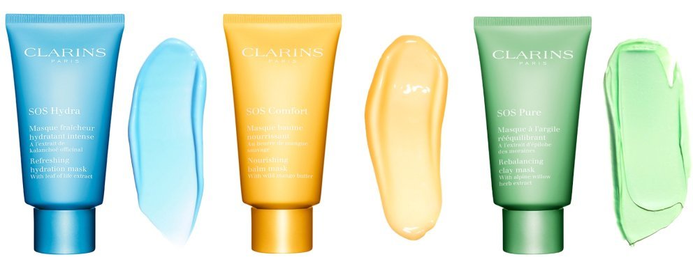 Clarins SOS Masken Clarins SOS Masken