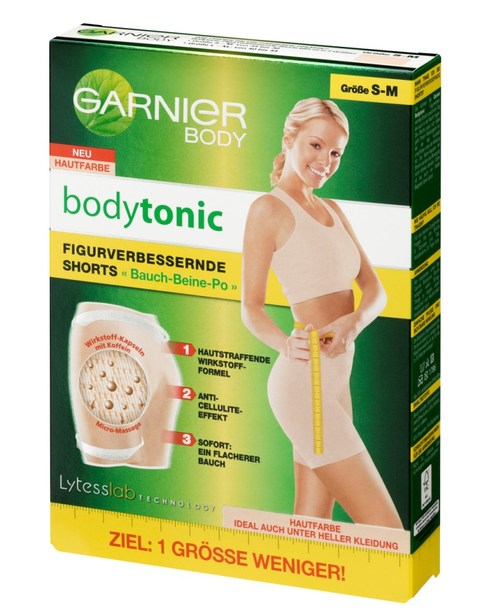 Garnier Body Tonic Figurverbessernde Shorts Garnier Body Tonic Figurverbessernde Shorts