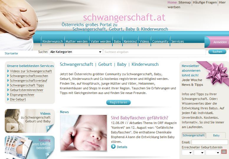 Schwangerschaft.at