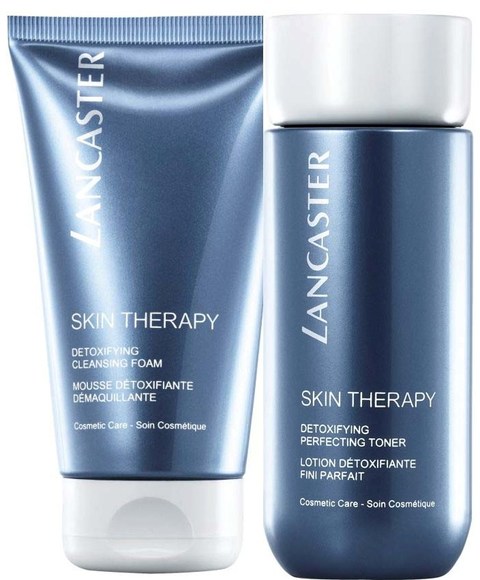 Lancaster Skin Therapy Detoxifxing Cleasing Foam und Perfecting Toner Lancaster Skin Therapy Detoxifxing Cleasing Foam und Perfecting Toner
