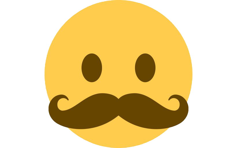 Movember Emoji Movember Emoji