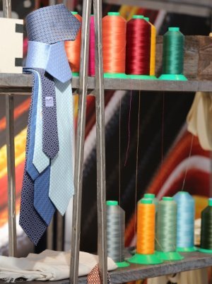 Hermès Krawatten Fertigung