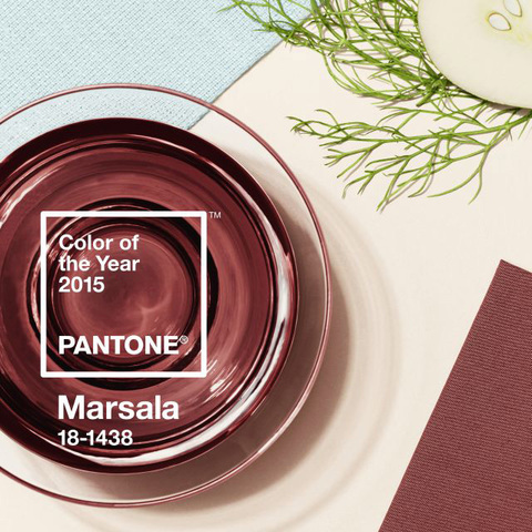 Marsala Trendfarbe 2015 