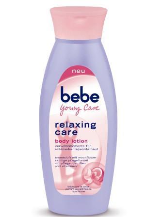 Bebe Relaxing Care Body Lotion mit Moonflower Bebe Relaxing Care Body Lotion mit Moonflower