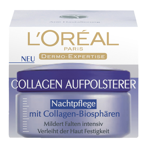 L'Oreal Paris Dermo-Expertise COLLAGEN AUFPOLSTERER NACHTPFLEGE L'Oreal Paris Dermo-Expertise COLLAGEN AUFPOLSTERER NACHTPFLEGE
