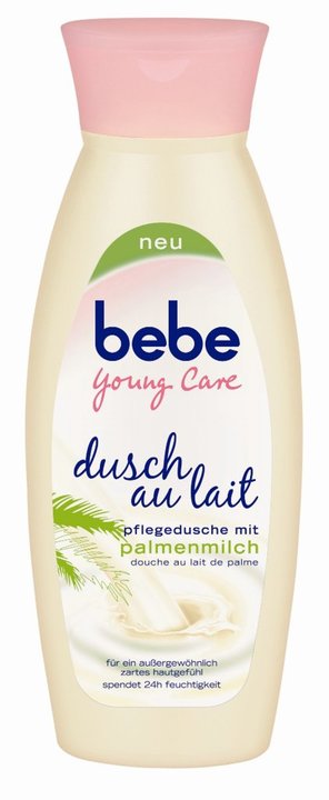 bebe dusch au lait Pflegedusche mit Palmenmilch