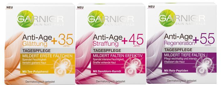 Garnier Skin Naturals Anti-Age+ Garnier Skin Naturals Anti-Age+