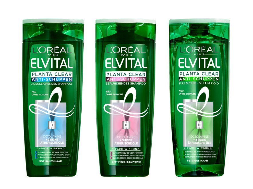 Elvital Planta Clear Anti-Schuppen Shampoo
