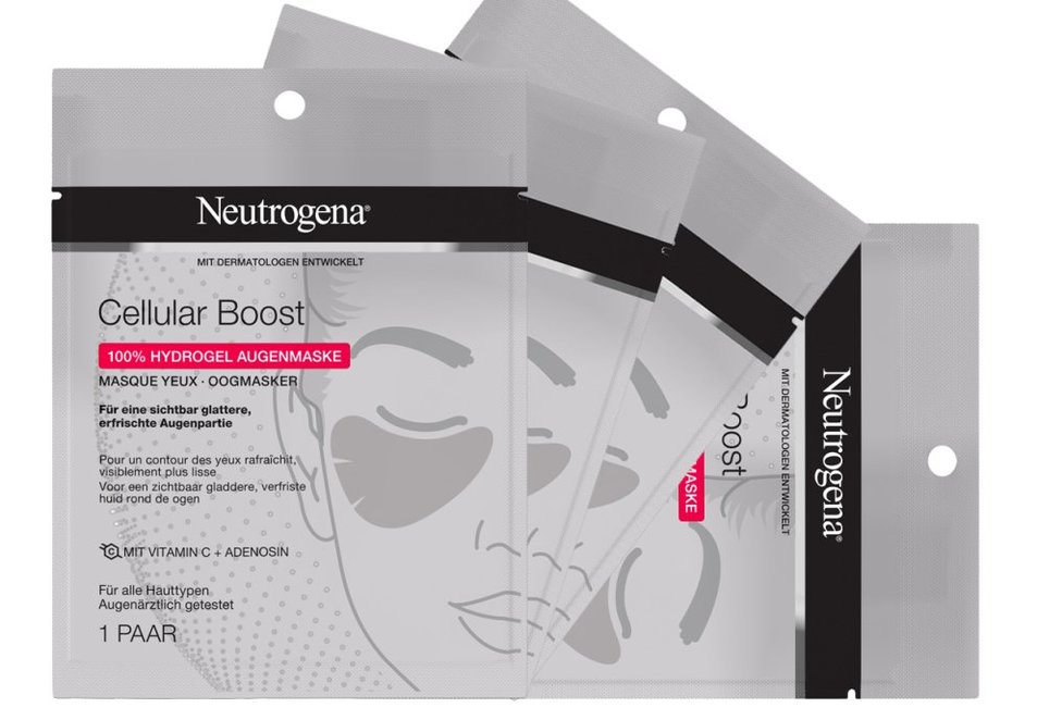 Neutrogena® Cellular Boost 100 % Hydrogel Augenmaske Neutrogena® Cellular Boost 100 % Hydrogel Augenmaske