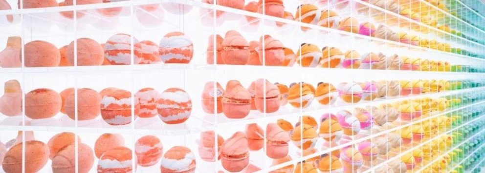Lush Store mit Badebomben Lush Store mit Badebomben