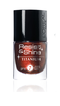 L'Oréal Resist&amp;Shine Titanium Black Gloss