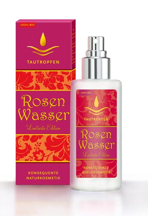 Tautropfen Rosen Wasser