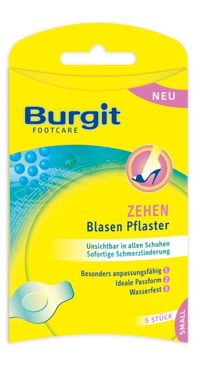 Burgit Footcare Zehen Blasen Pflaster Burgit Footcare Zehen Blasen Pflaster