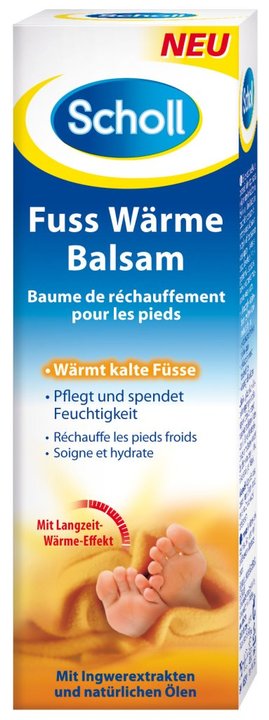 Endlich warme und gepflegte Füße mit dem Scholl Fuß Wärme Balsam Endlich warme und gepflegte Füße mit dem Scholl Fuß Wärme Balsam
