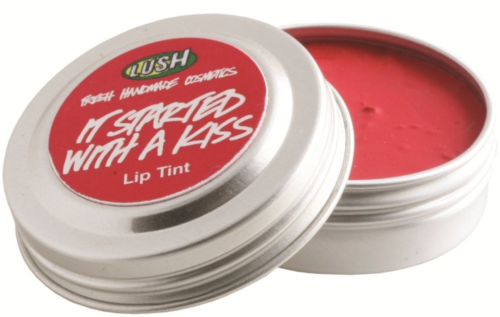 Lush It started with a kiss lip balm