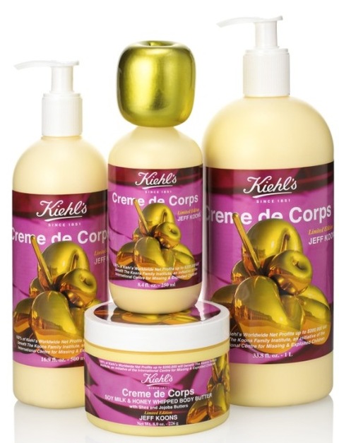 Kiehls Creme de Corps Jeff Koons Design Kiehls Creme de Corps Jeff Koons Design