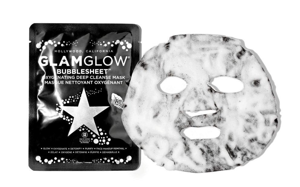 Glamglow Bubblesheet Oxygenating Deep Cleanse Mask 