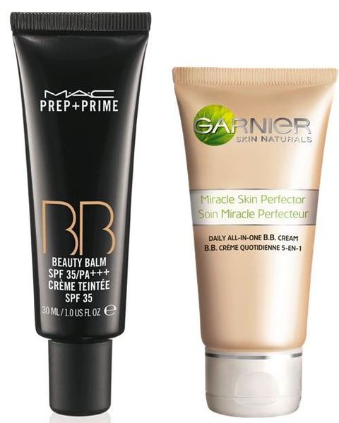 MAC Prep+Prime Beauty Balm  und Garnier Miracle Skin