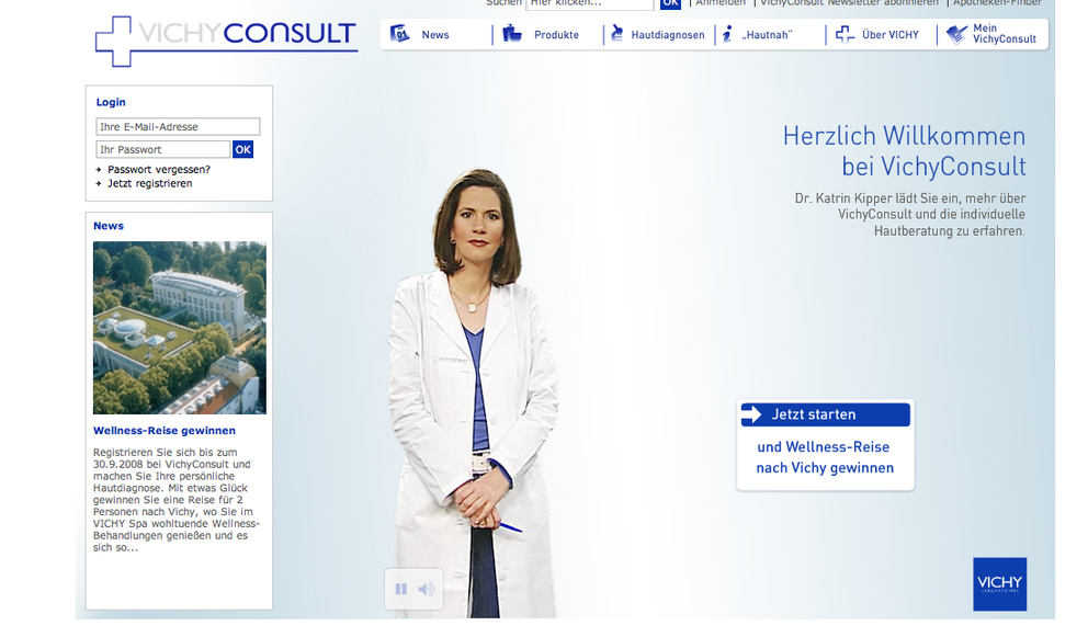 VichyConsult - Hautdiagnose online